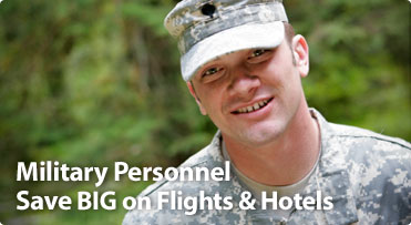 Military Discount on all Flights